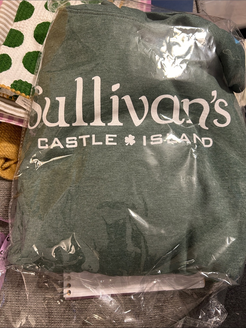 Castle Island Kids Green Graphic Sweatshirt